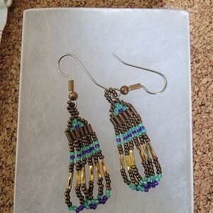 Handcrafted Beaded Earrings
